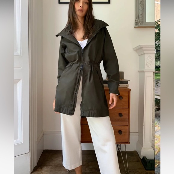 Aritzia The group Babaton Wide Leg Cropped Pant blue Size 10 - Picture 3 of 12